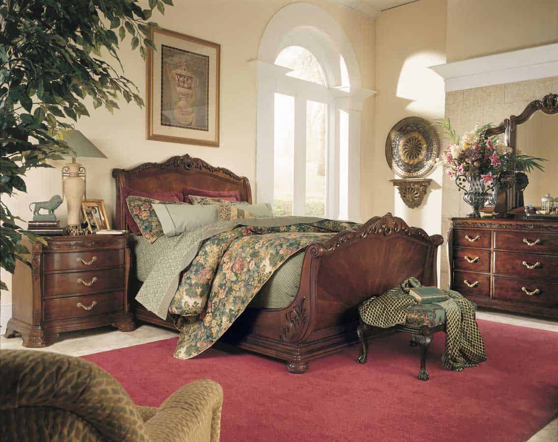 American Drew Bob Mackie Sleigh Bedroom Collection
